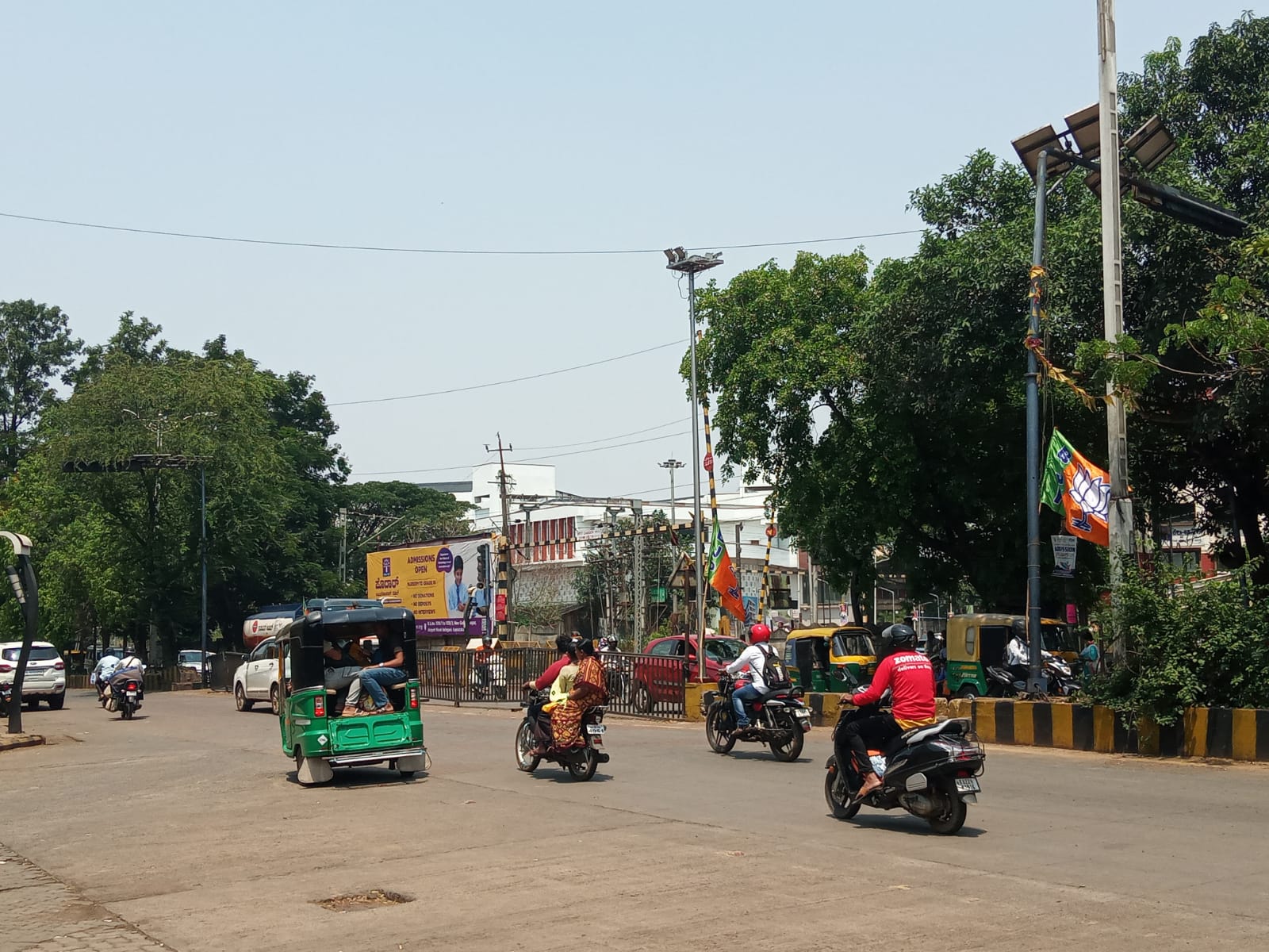 1st gate barricades closed again