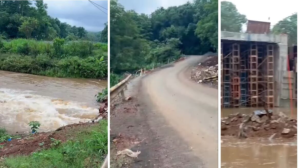 Belgaum Chorla road closed for traffic