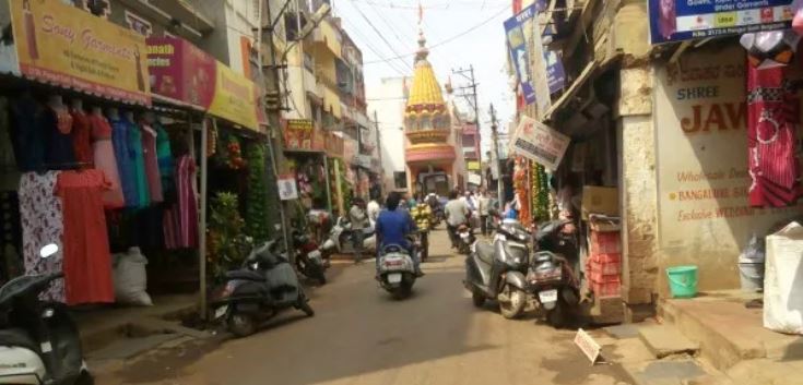 Encroachment removal at Belgaum Market